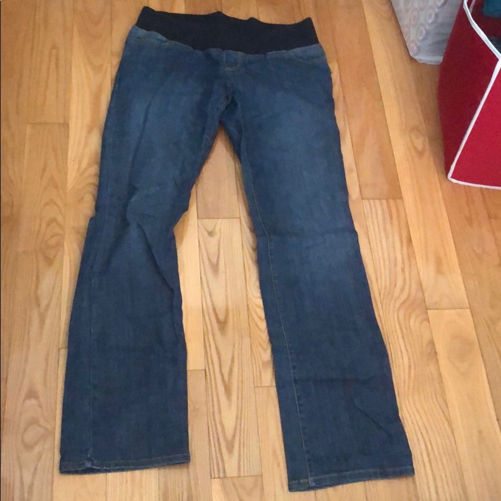 Lk New Liz Lange for Target Blue Maternity Jeans